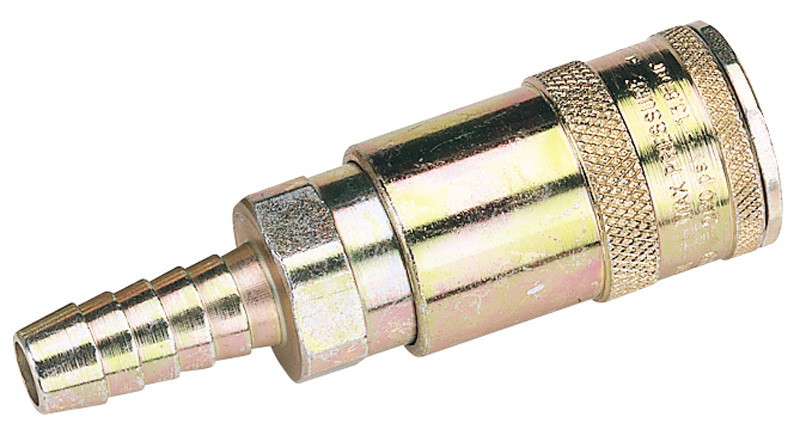 3/8" Bore Vertex Air Line Coupling With Tailpiece (Sold Loose) - 51417 