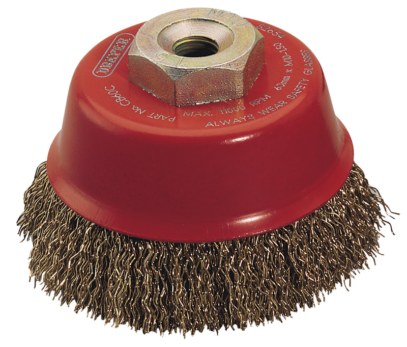 Expert 60mm X M10 Crimped Wire Cup Brush - 52634 