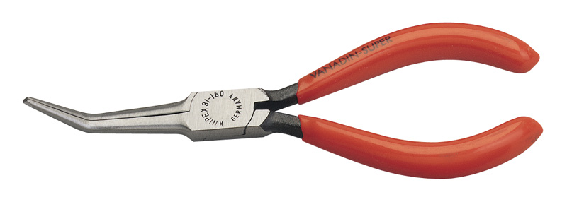 Expert 160mm Knipex Bent Needle Nose Pliers - 55738 