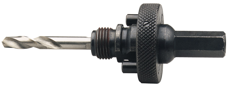Expert 7/16" Hexagonal Holesaw Arbor With HSS Pilot Drill And Quick Release For Holesaws Up 32m - 56402 