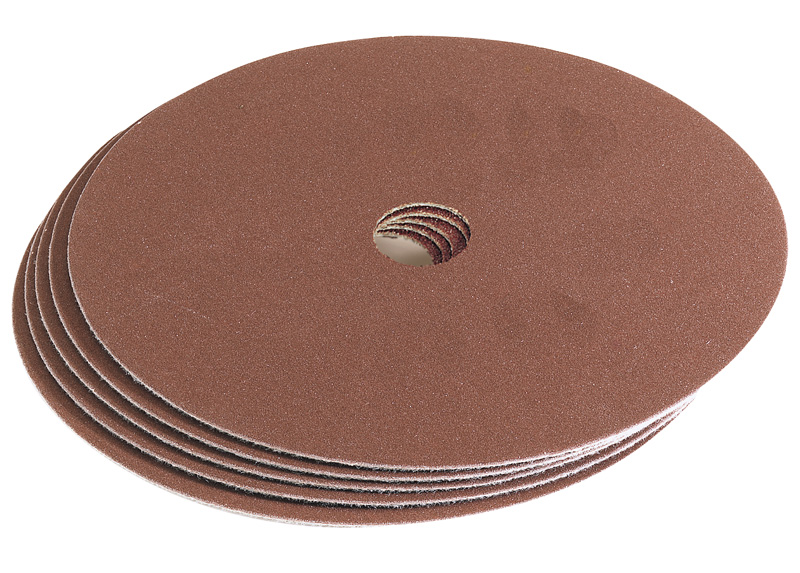 125mm 36gri Aluminium Oxide Sanding Discs Pack Of 5 - 59202 