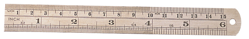 150mm/6" Steel Rule - 59633 