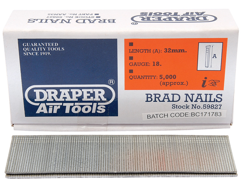 32mm Brad Nails (5000) - 59827 