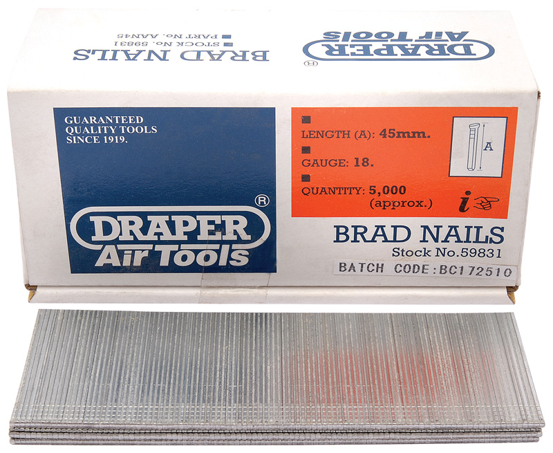 45mm Brad Nails (5000) - 59831 