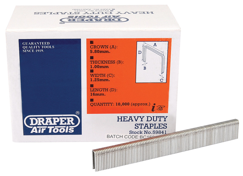 Staples 16mm - 59841 - DISCONTINUED 