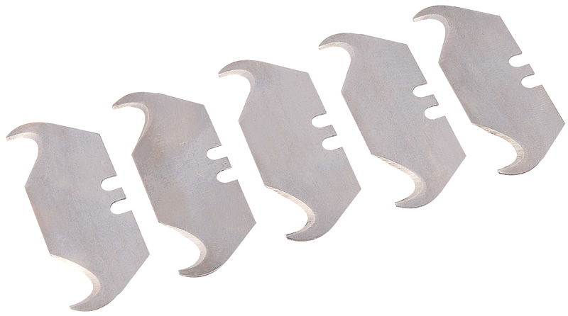 Card Of 5 Hooked Trimming Knife Blades - 63757 