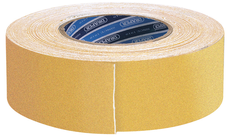 18m X 50mm Yellow Heavy Duty Safety Grip Tape Roll - 66233 