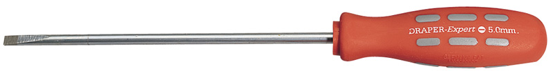 Expert 150mm X 5.0mm Plain Slot Parallel Tip Mechanics Screwdriver (Sold Loose) - 67854 