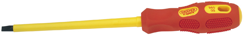 Expert 6.5mm X 150mm Fully Insulated Plain Slot Screwdriver (Sold Loose) - 69220 