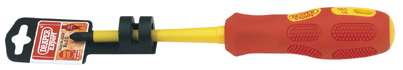 Expert No.2 X 100mm Fully Insulated PZ Slot Screwdriver - 69229 