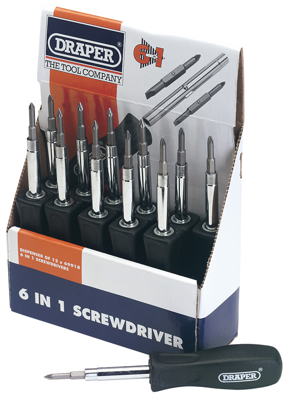 6 In 1 Screwdriver Set - 69918 - SOLD-OUT!! 