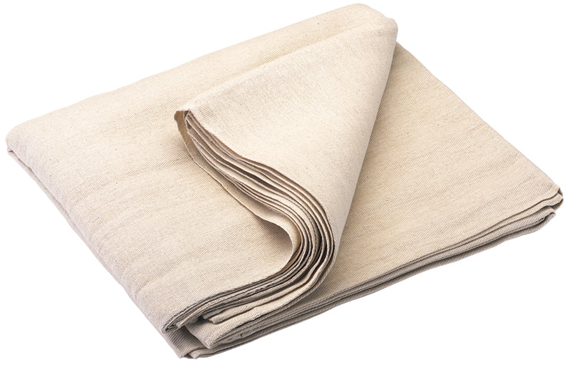 3.6 X 3.6m Cotton Dust Sheet - 79505 