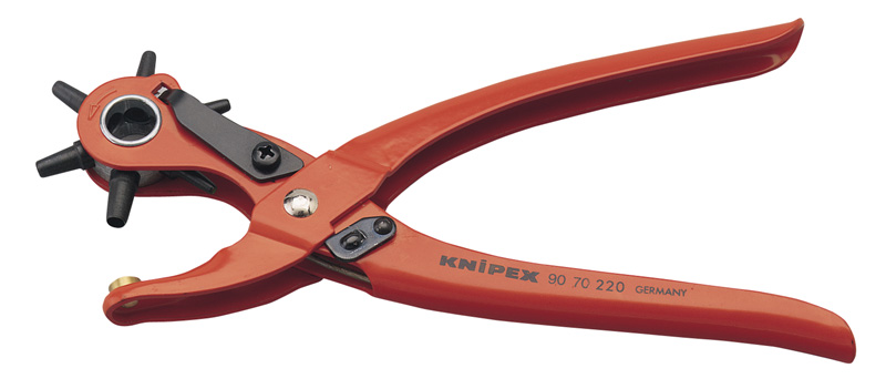 Expert 220mm Knipex 6 Head Revolving Punch Pliers - 87161 