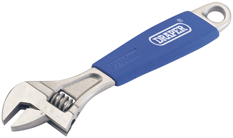 150mm Soft Grip Adjustable Wrench - 88601 
