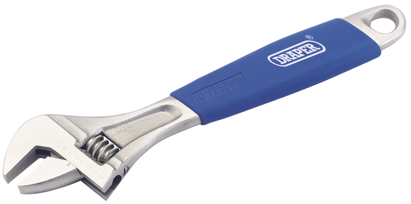 250mm Soft Grip Adjustable Wrench - 88603 