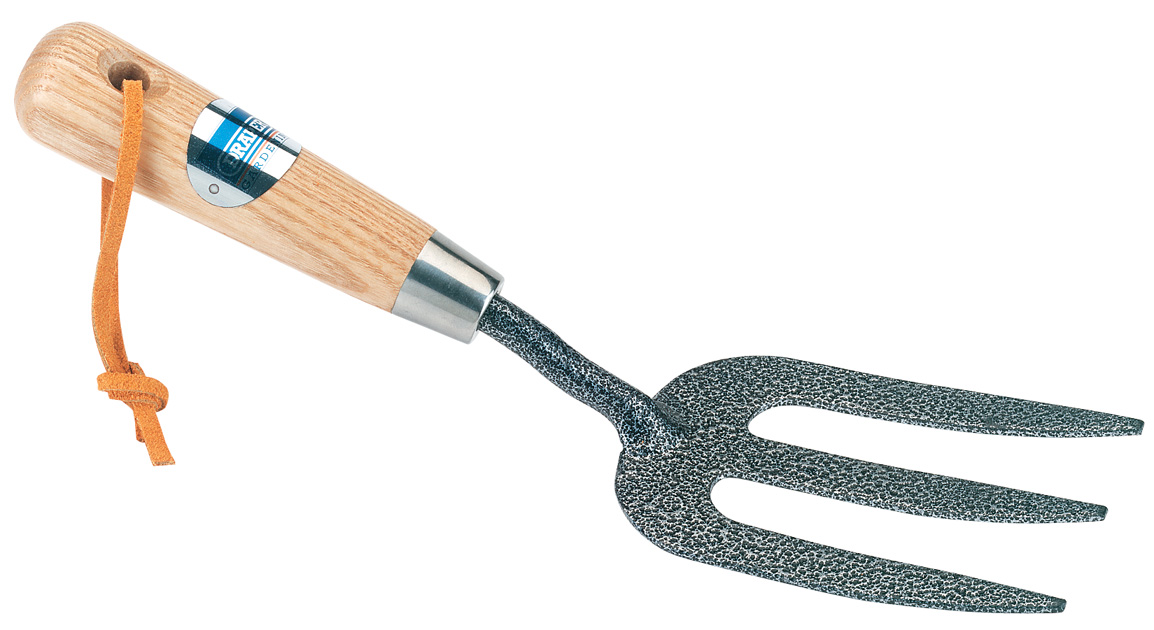 Carbon Steel Heavy Duty Weeding Fork With Ash Handle - 89102 