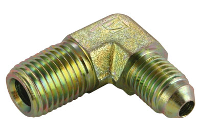 1/2" x 3/4" JIC MALE x MALE 90 FORGED COMPACT ELBOW - 04065FD