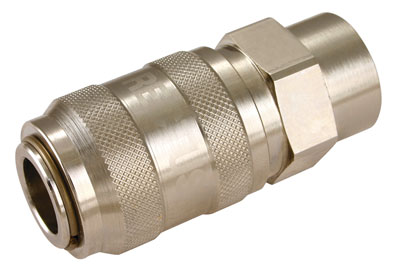1/2" BSPP FEMALE COUPLING "100" SERIES - 100KAIW21MPN