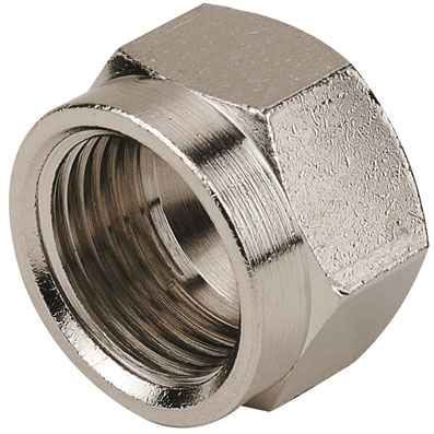 04mm COMPRESSION NUT PLATED - 2018-6185