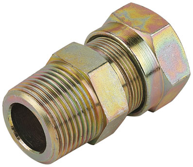 1.1/4" OD x 1" BSPT MALE STUD COUPLING - 2018-8249 - SOLD-OUT!! 
