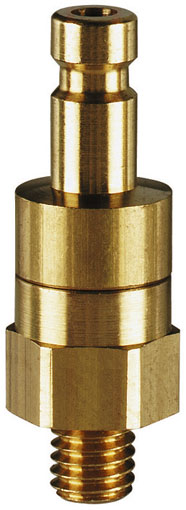 1/8" BSPP MALE PLUG DS BRASS - 20SBAW10MPX