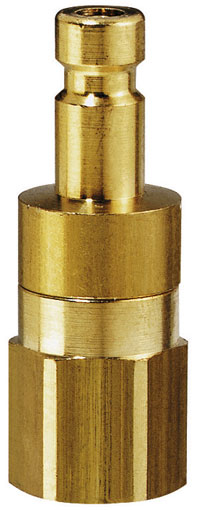 1/8" BSPP FEMALE PLUG DS BRASS - 20SBIW10MPX