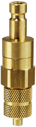 3mm x 4mm HOSE PLUG DS BRASS - 20SBKO04MPX