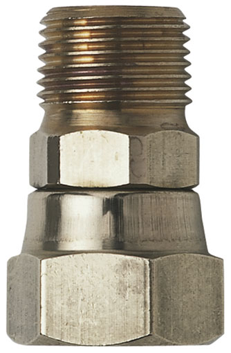 3/8" BSPP EQUAL SWIVEL CONNECTOR - 2115-38