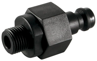 1/4" BSPP MALE PLUG DS DELRIN - 21SBAW13DPX