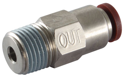 10mm x 3/8" BSPT CHECK OUT VALVE - 331.01.10.38