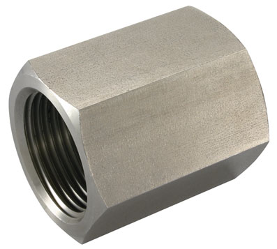 3/8" NPT FEMALE HEX COUPLING STAINLESS STEEL 316 - 603N38 - SOLD-OUT!! 