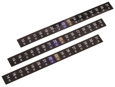 TEMPSTRIP 16 LEVEL -3C TO 13C - 802-300