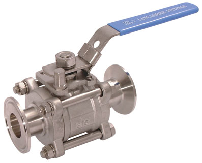 HYGIENIC BALL VALVE CLAMP TYPE 1" - BLV-CT-1.0