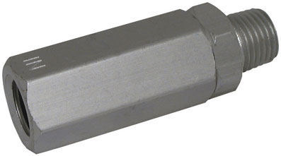 1/2" BSPP MALE/FEMALE IN-LINE FILTER ALUMINIUM - ILF-12 - SOLD-OUT!! 