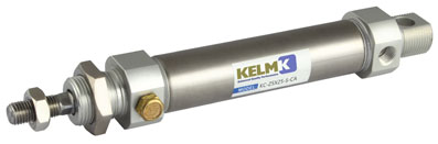 16mm x 80mm MAGNETIC SINGLE ACTING CYLINDERS C/W STAINLESS STEEL ROD - KC-16X80-S-CA