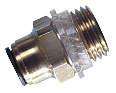 4mm x 1/8" Brass Straight Adaptor (Super Thread) - LM010411