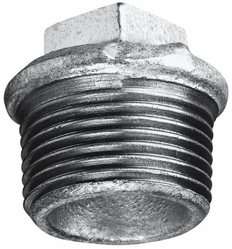 1/4" Breaded Hollow Plug (290) - MI290-14
