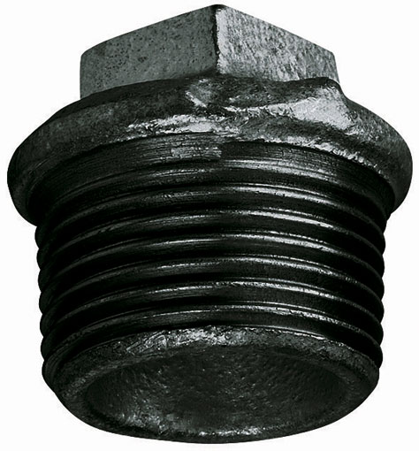 1.1/4" Breaded Hollow Plug (290) - MI290-114N