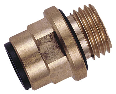 6mm x 1/8" Brass Straight Adaptor - MM010611