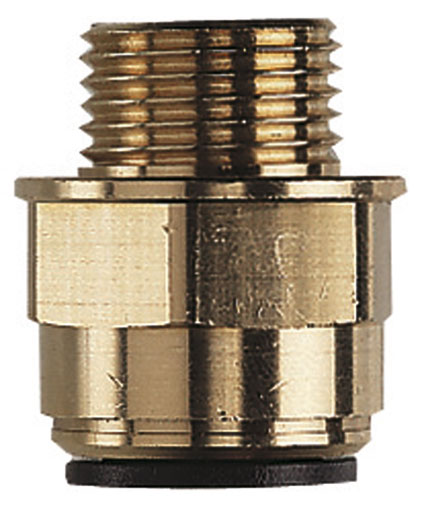 15mm x 1/2" Brass Straight Adaptor - MM011504N