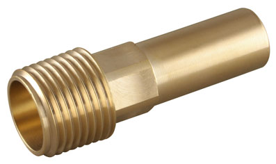 28mm OD x 1" BSPT MALE BRASS ADAPTOR - MM052818N