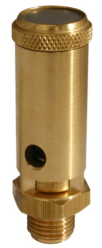 1/4" BSPP 11.0BAR 8mm ATMOS SAFETY VALVE - SEE9116A1B