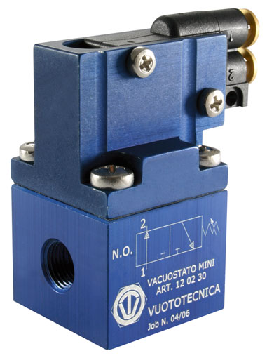 SMALL (PNEUMATIC NORMALLY CLOSED) VAC SWITCH WITH SET DP - VOT-120130