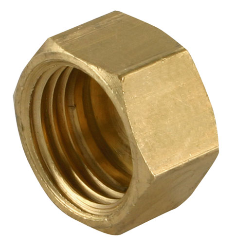 BLANKING NUT 1/8" and 3/16" OD - WADE-1001/BL
