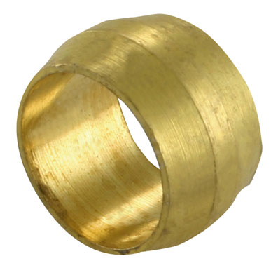 3/8" OD BRASS COMPRESSION RING - WADE-499/8