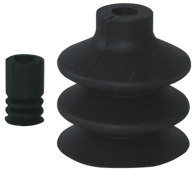 42mm NBR BELLOW SUCTION CUP TYPE E - ZN42E-NBR - DISCONTINUED  