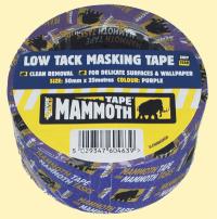 LOW TACK MASK TAPE PURPLE 25MM - 2LOWMASK25