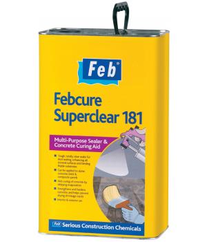FEBCURE SUPERCLEAR 181 5LTR - FBCLEAR5 - DISCONTINUED 