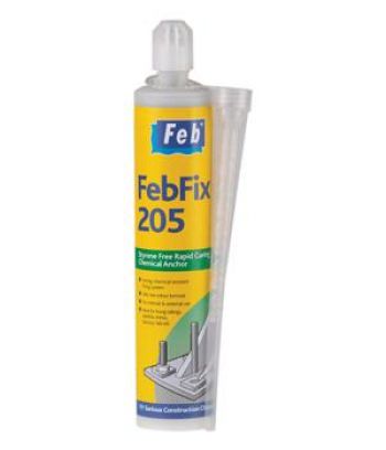 FEBFIX 205 STYRENE FREE CHEMICAL ANCHOR 300ML - FBFIX205