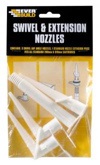 SWIVEL & EXTENSION NOZZLE PACK OF 4 - DISCONTINUED - NOZSWIVEL